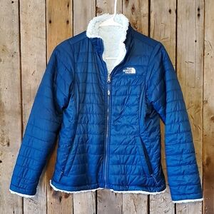 The North Face Girl's Reversible Fleece Coat